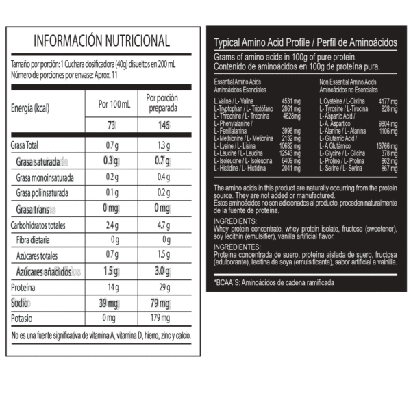 Proteína en polvo Quicken Bull para corredores 1lb, 454g - Image 3