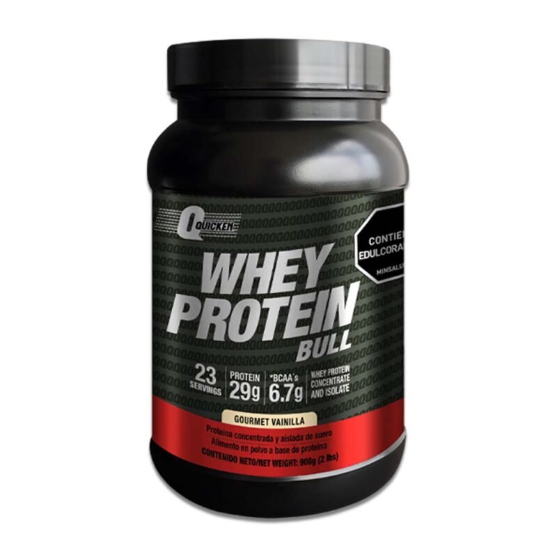 Proteína en polvo Quicken Bull Bull para corredores 2 lbs, 908g