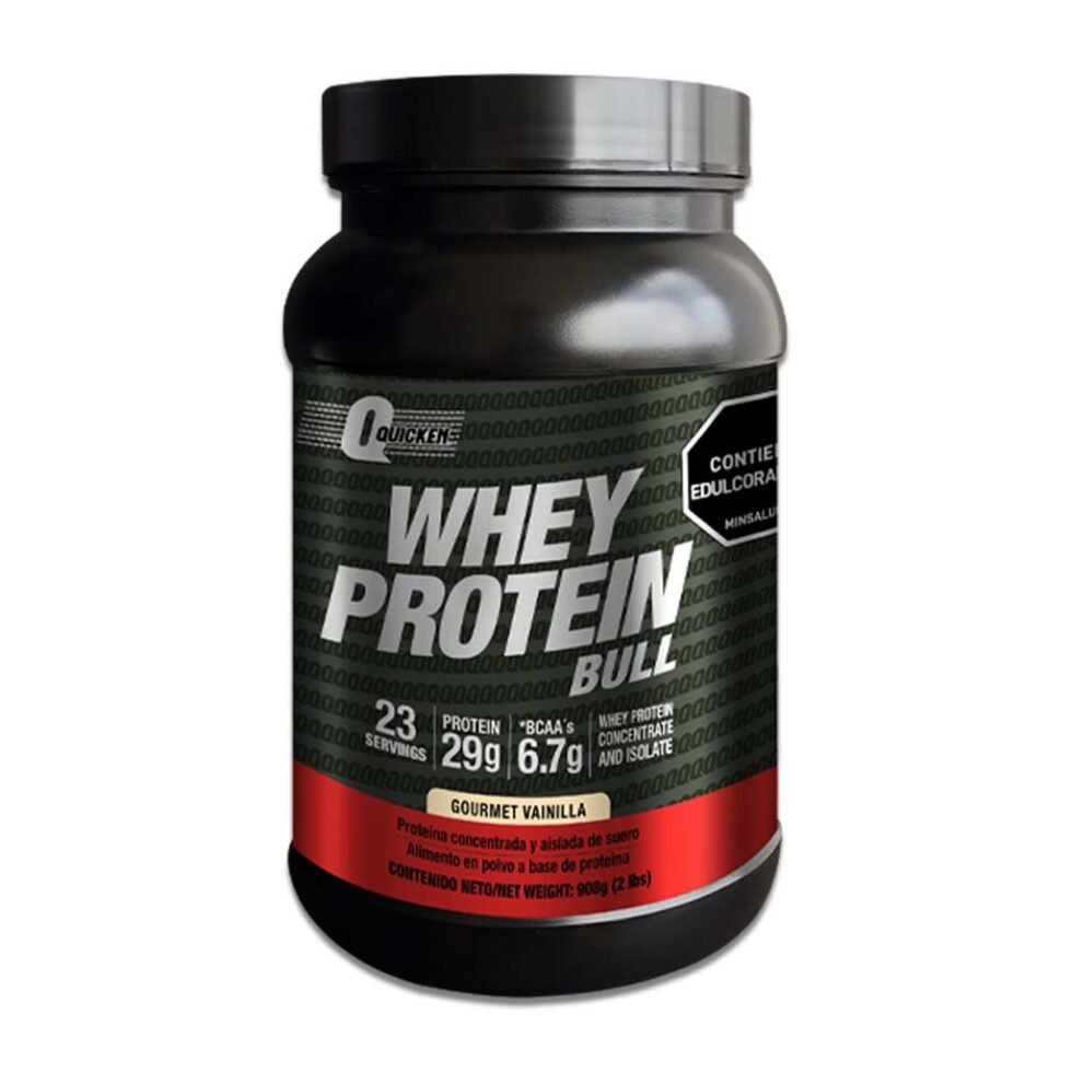Proteína en polvo Quicken Bull Bull para corredores 2 lbs, 908g