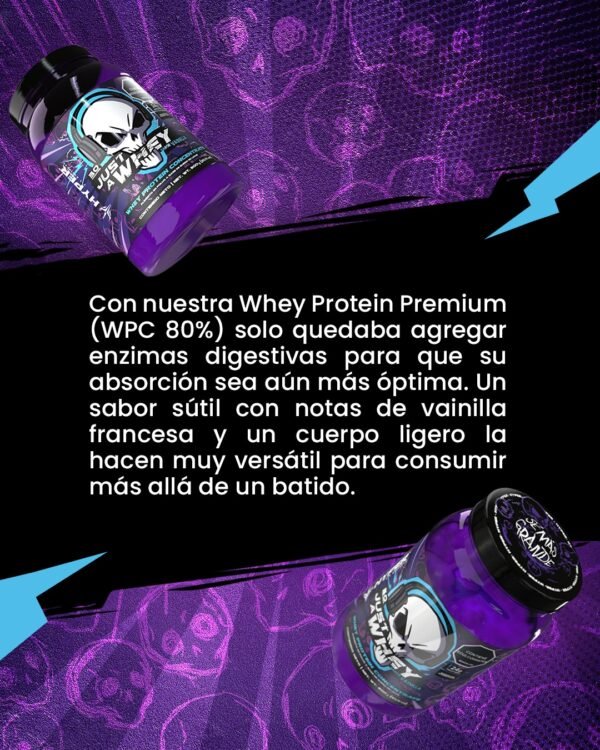 JUST A WHEY Proteína Whey para corredores 908g - Image 6