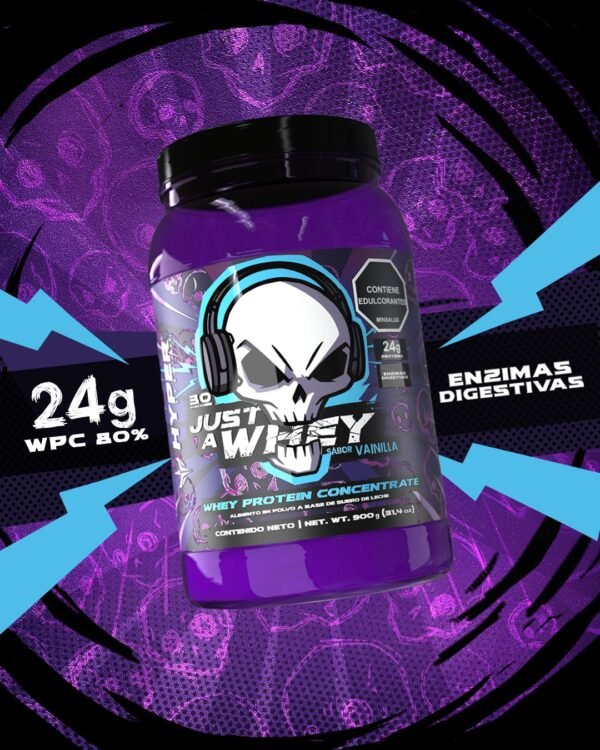 JUST A WHEY Proteína Whey para corredores 908g - Image 3