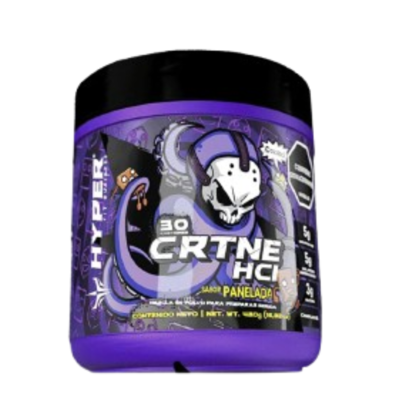 Creatina para corredores CRTNE HCL PANELADA 480g