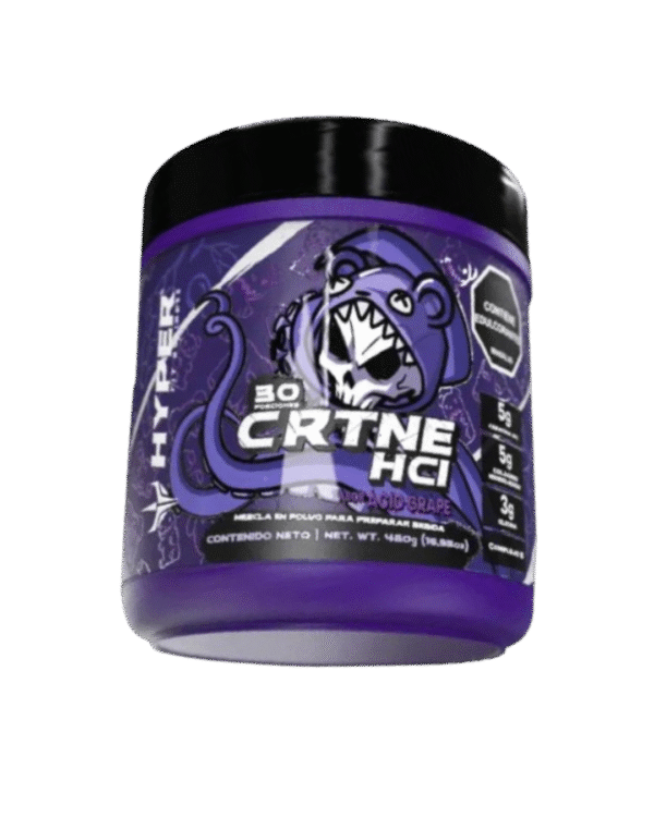 Creatina para corredores CRTNE HCL de Hyper 480g