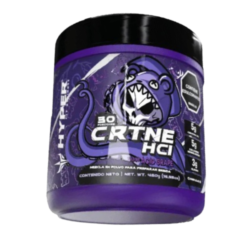 Creatina para corredores CRTNE HCL de Hyper 480g