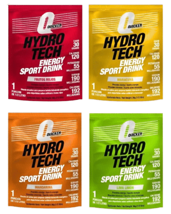 HYDROTECH Energy Sport Drink - Sachet 36g x 80 Unidades - Image 6