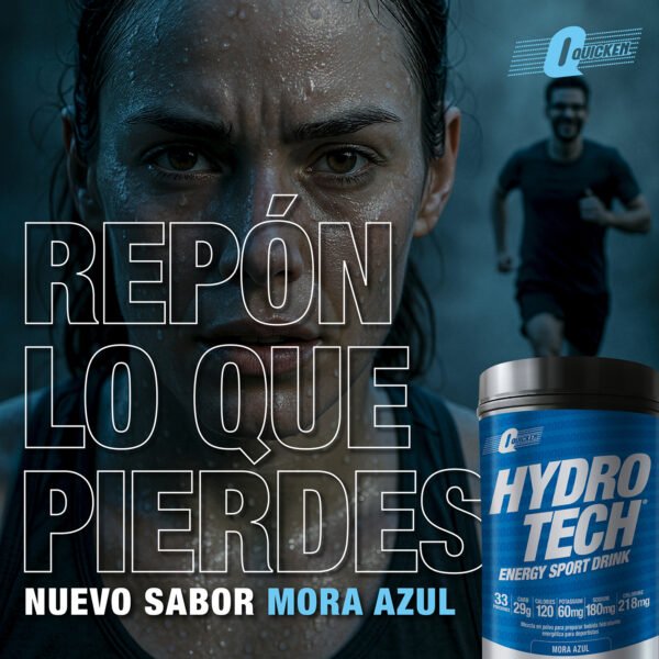 HYDROTECH Energy Sport Drink - Tub 2,6 lbs (1200g) - Image 9