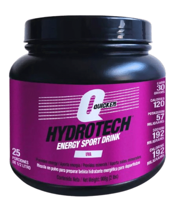 HYDROTECH Energy Sport Drink - Tub 2 lbs (908g) - Image 6