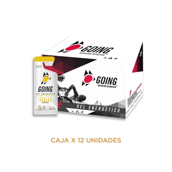 Geles Energéticos Going Nutrición Deportiva x 12 Unidades Sabores Mixtos | Carbohidratos + Electrolitos + Vitaminas (Con/Sin cafeína). (copia) - Image 9