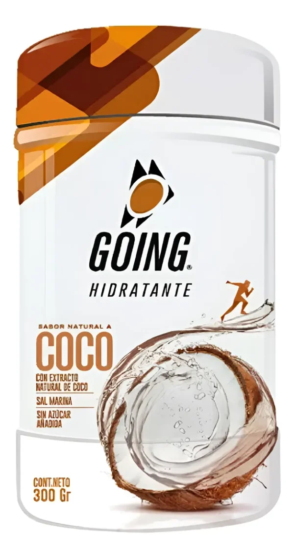Hidratante Going para runners con Electrolitos x 30 porciones – Sabor a Coco