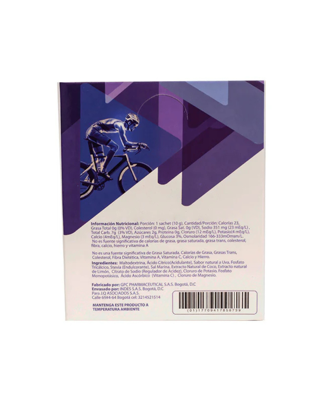 Hidratante Going para runners caja x 24 sachets – Sabor a Uva - Image 6