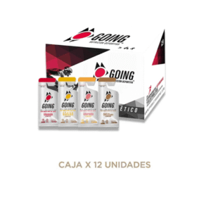 Geles Energéticos Going Nutrición Deportiva x 12 Unidades Sabores Mixtos | Carbohidratos + Electrolitos + Vitaminas (Con/Sin cafeína). (copia)