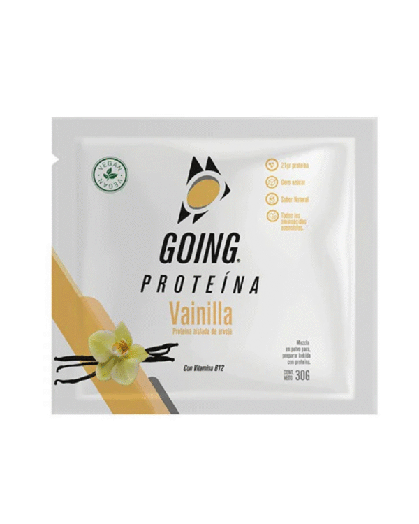 Sachet de proteína vegana x 12 unidades - sabor a VAINILLA